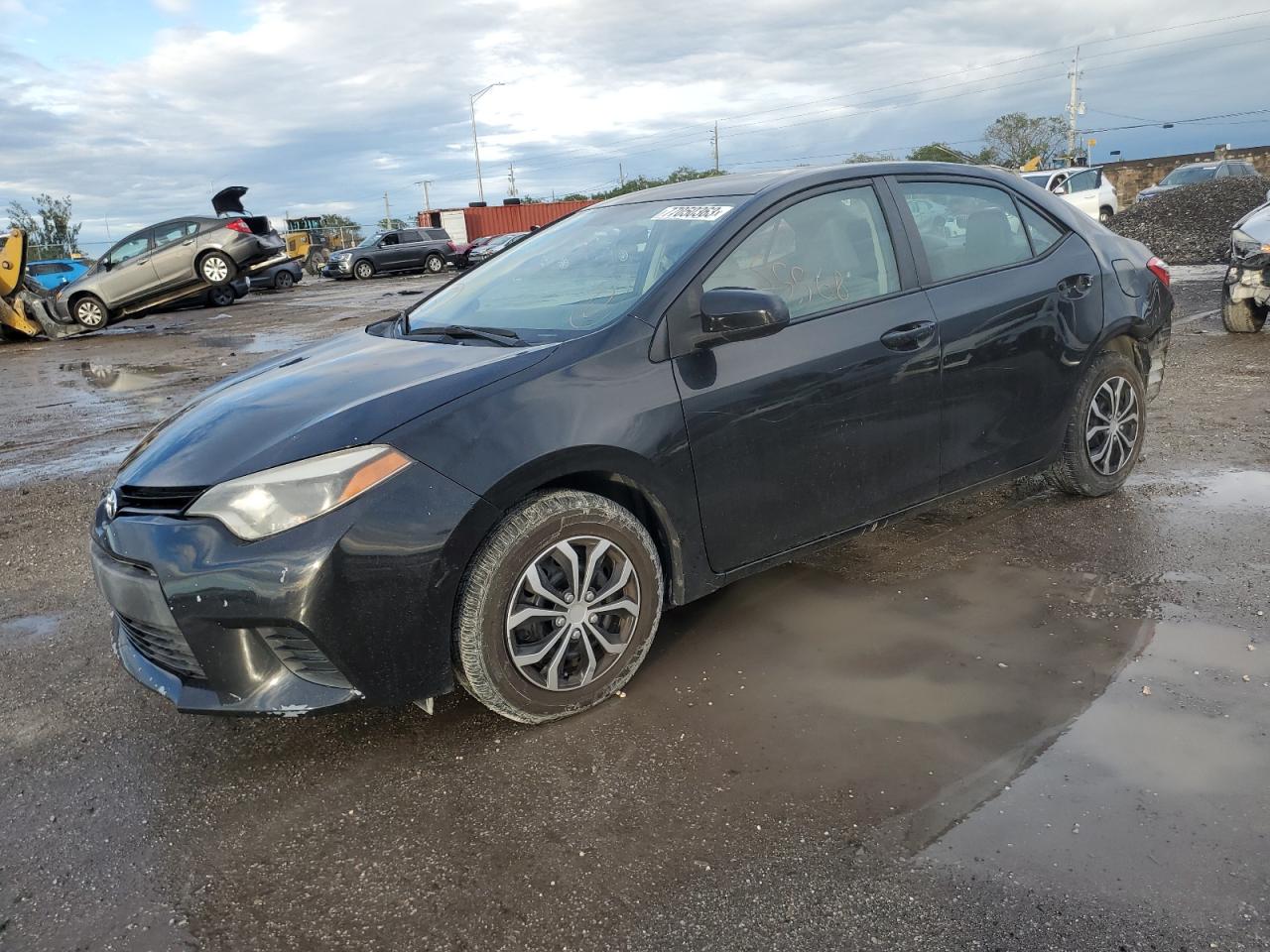 Image 1 of 2016 TOYOTA COROLLA L 2016 with VIN 2T1BURHE0GC499125