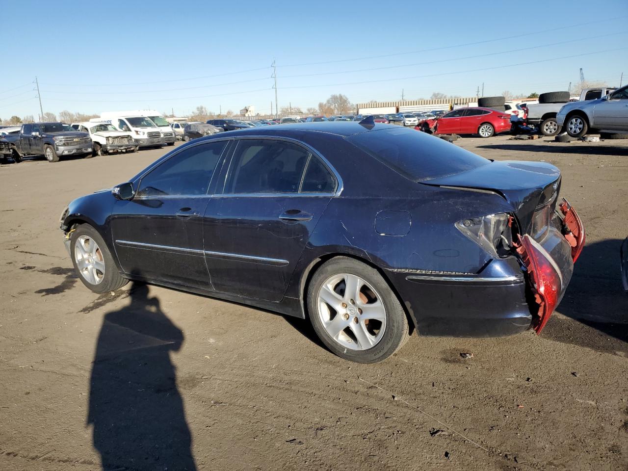 Изображение 2 2005 ACURA RL  2005 с VIN JH4KB16555C019174