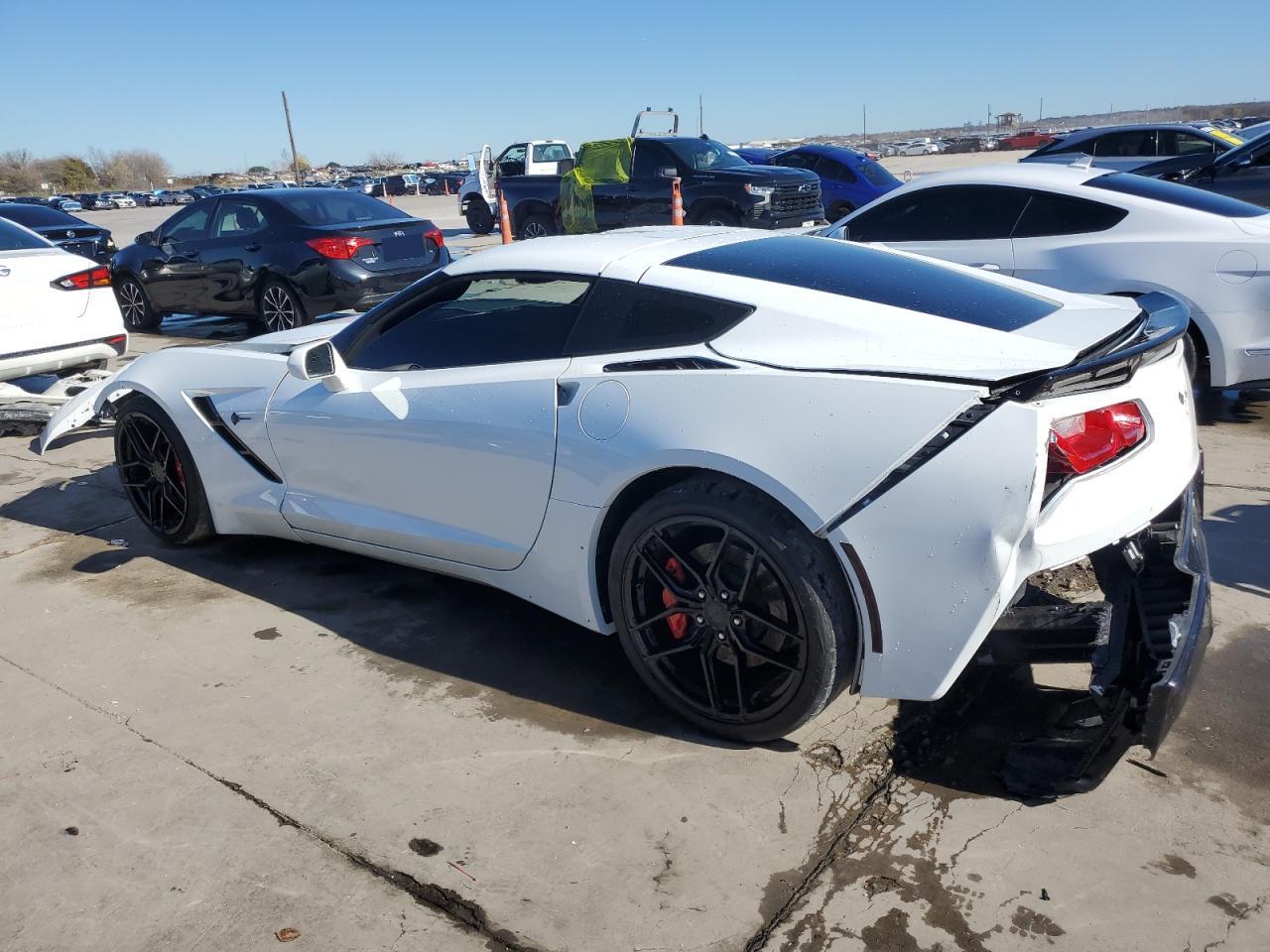 Image 2 of 2014 CHEVROLET CORVETTE STINGRAY Z51 2LT 2014 with VIN 1G1YJ2D79E5123916