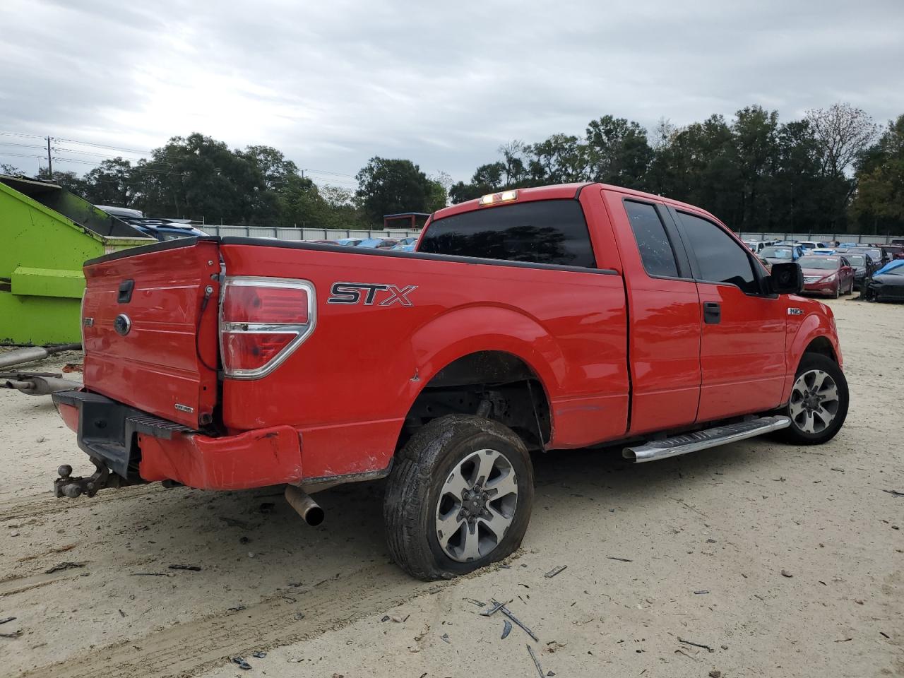 Image 3 of 2014 FORD F150 SUPER CAB 2014 with VIN 1FTEX1CM3EFA59554
