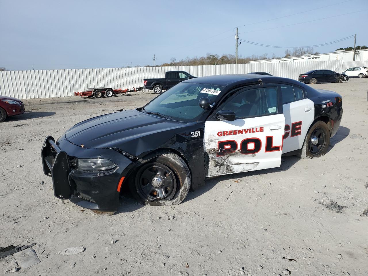 Obraz 1 z 2019 DODGE CHARGER POLICE 2019 z VIN 2C3CDXAG6KH644983