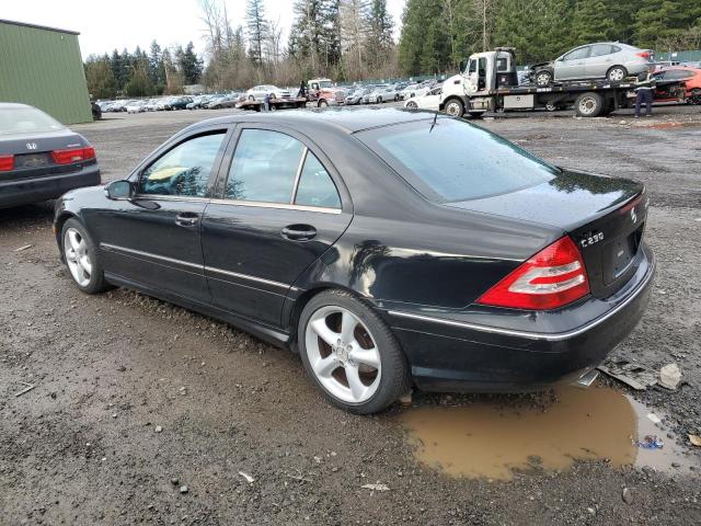 Image 2 of 2005 MERCEDES-BENZ C 230K SPORT SEDAN 2005 with VIN WDBRF40J25F646004