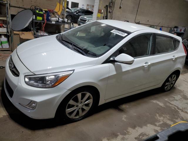 Image 1 of 2014 HYUNDAI ACCENT GLS 2014 with VIN KMHCU5AE1EU190430