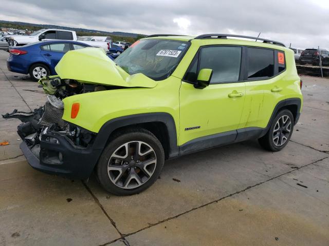 Image 1 of 2017 JEEP RENEGADE LATITUDE 2017 with VIN ZACCJABB7HPG15908