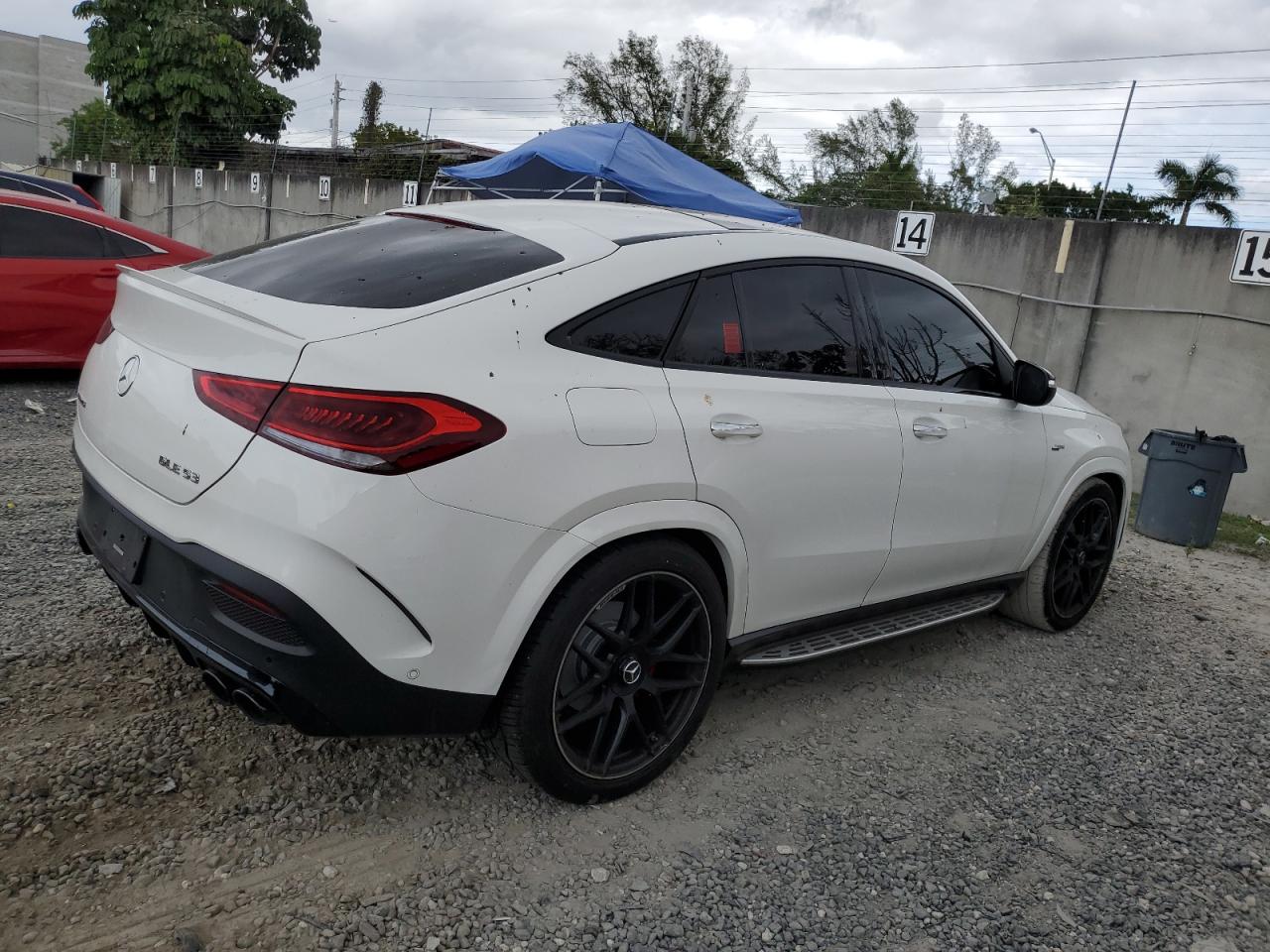 Image 3 of 2022 MERCEDES-BENZ GLE COUPE AMG 53 4MATIC 2022 with VIN 4JGFD6BB9NA659384