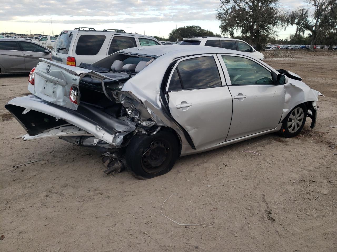 Image 3 of 2010 TOYOTA COROLLA BASE 2010 with VIN JTDBU4EE8AJ059950