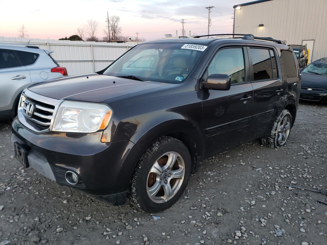 Obraz 2012 HONDA PILOT EXL 2012