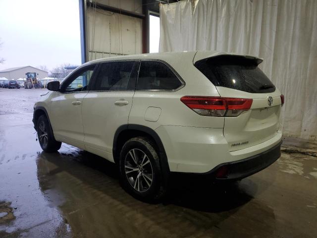 Image 2 of 2017 TOYOTA HIGHLANDER LE 2017 with VIN 5TDBZRFH1HS375646