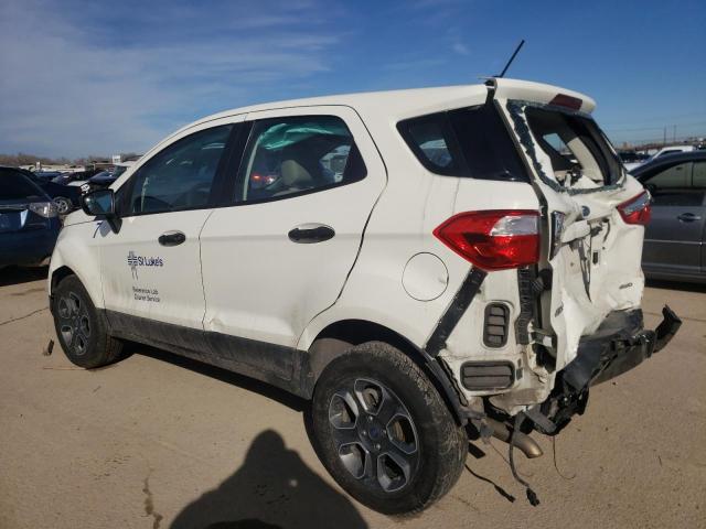 Изображение 2 2020 FORD ECOSPORT S 2020 с VIN MAJ6S3FL1LC325644