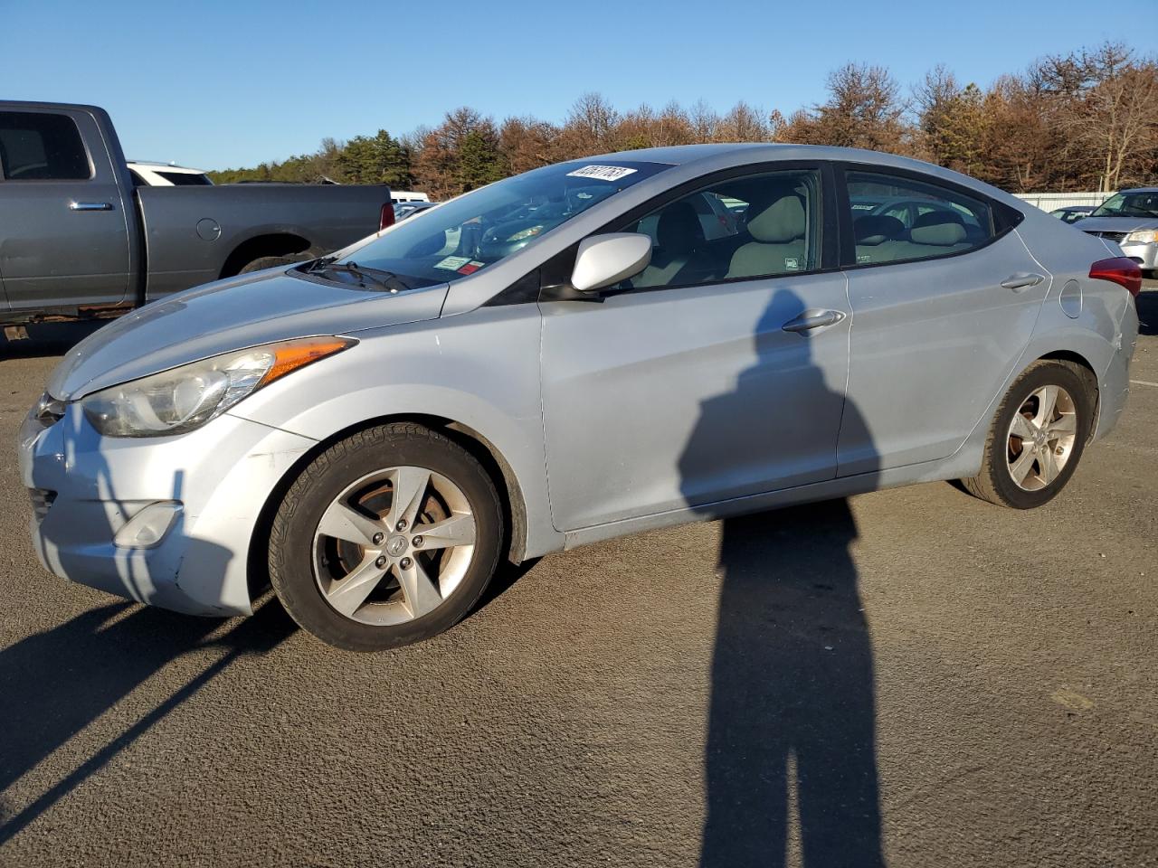 Image 1 of 2012 HYUNDAI ELANTRA GLS 2012 with VIN 5NPDH4AE4CH093298