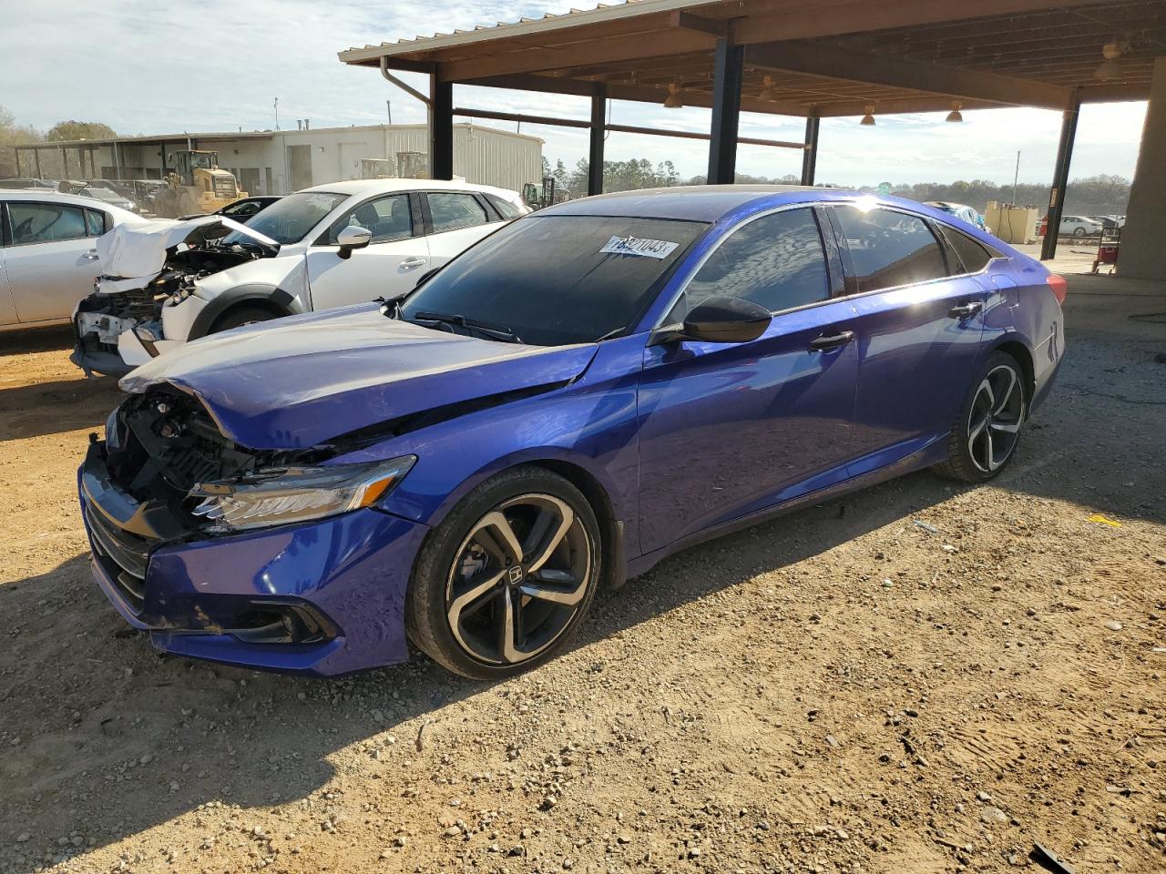 Obraz 1 z 2021 HONDA ACCORD SPORT 2021 z VIN 1HGCV1F3XMA110805