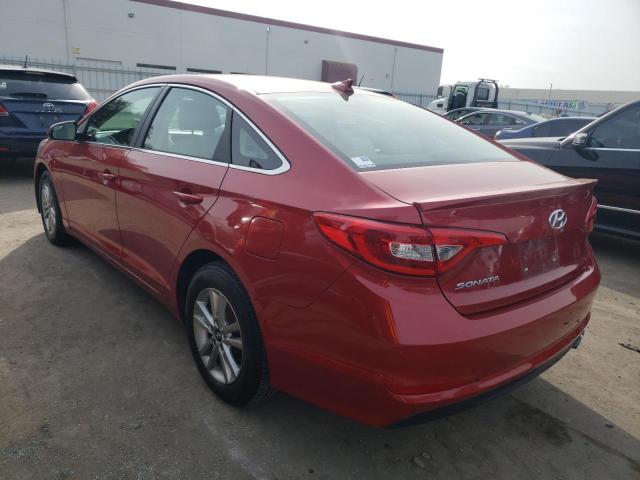Image 2 of 2017 HYUNDAI SONATA SE 2017 with VIN 5NPE24AF0HH474927