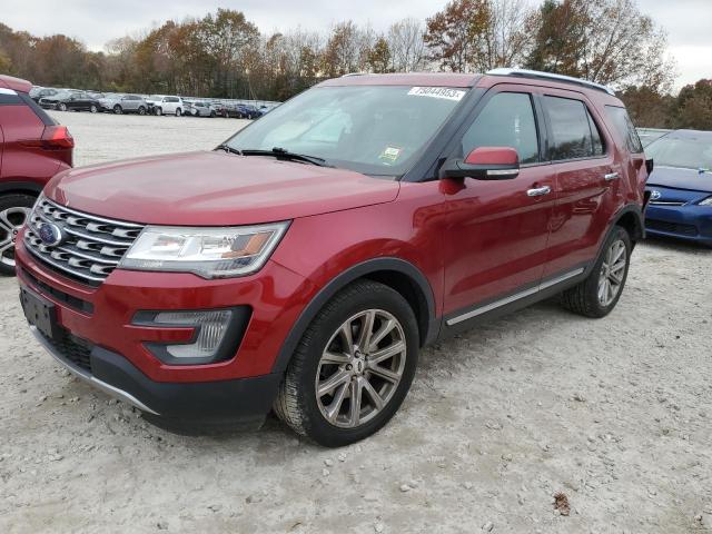 Image 1 of 2017 FORD EXPLORER LIMITED 2017 with VIN 1FM5K8F86HGC38851