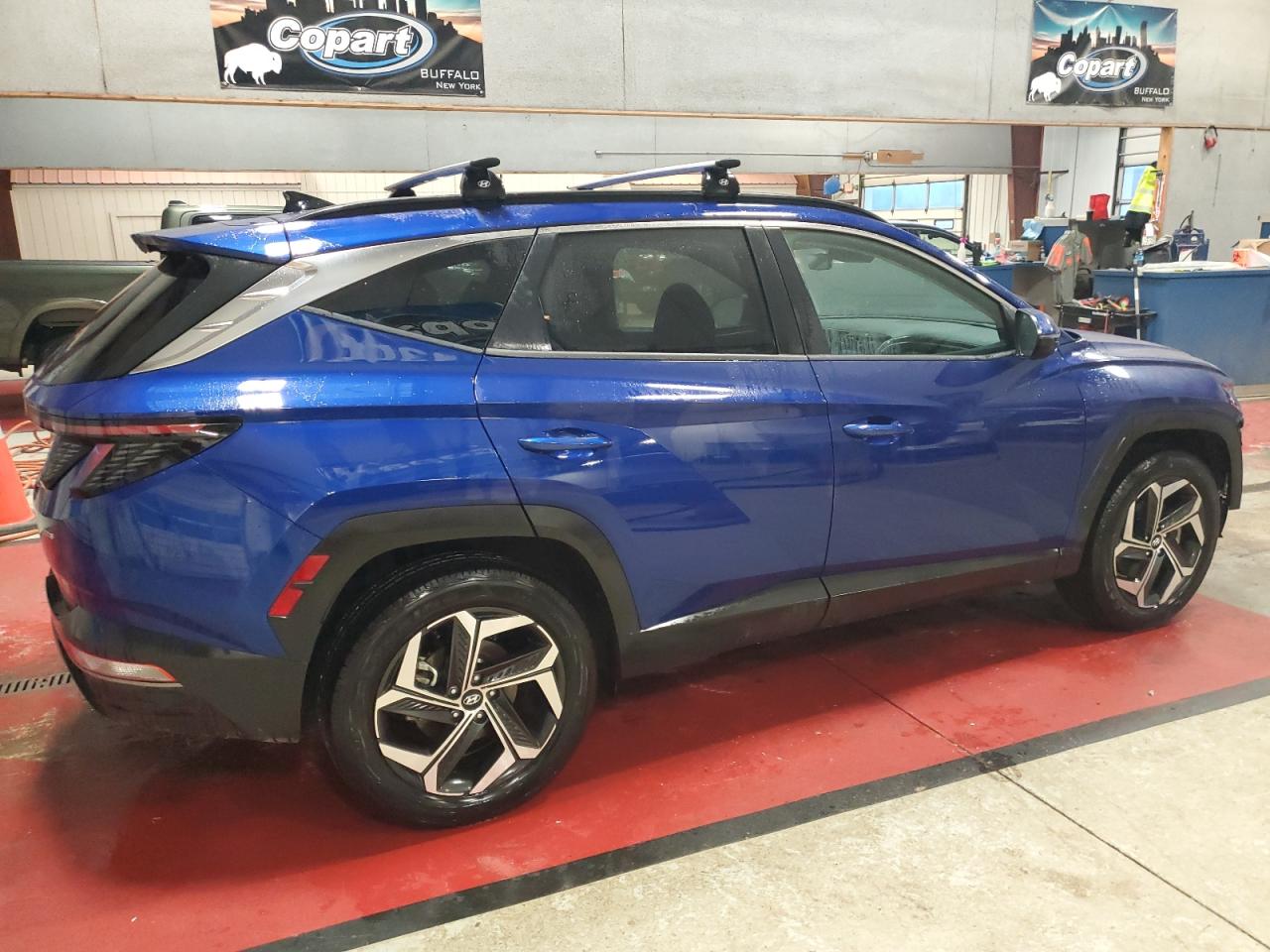 Image 3 of 2022 HYUNDAI TUCSON SEL 2022 with VIN 5NMJFCAE7NH096957