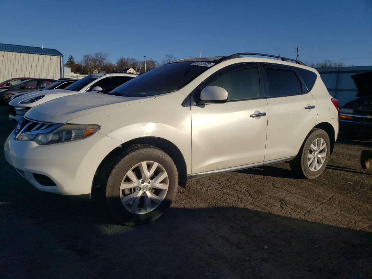 Image 1 of 2014 NISSAN MURANO S 2014 with VIN JN8AZ1MW2EW517520