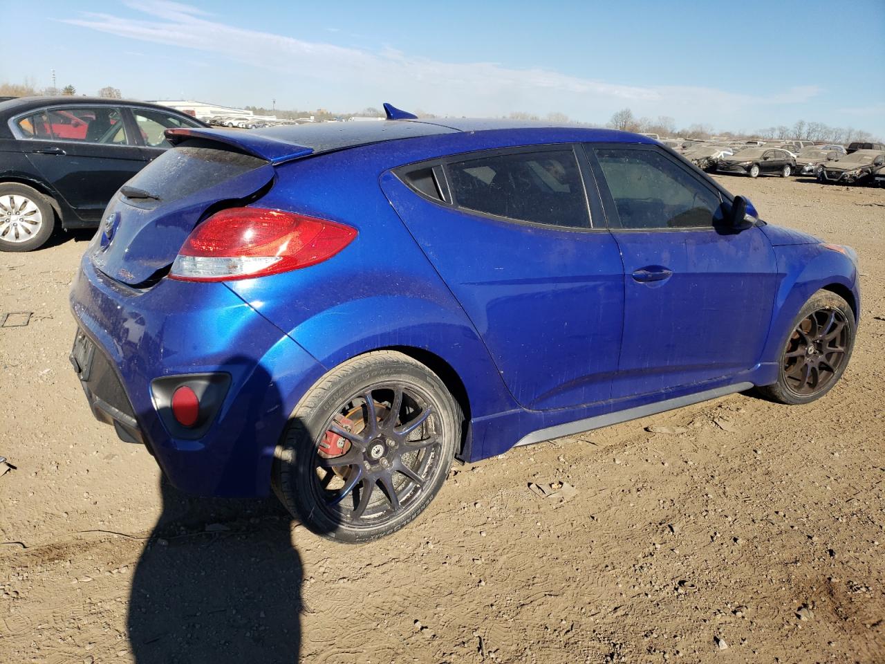 Image 3 of 2013 HYUNDAI VELOSTER TURBO 2013 with VIN KMHTC6AE1DU163641