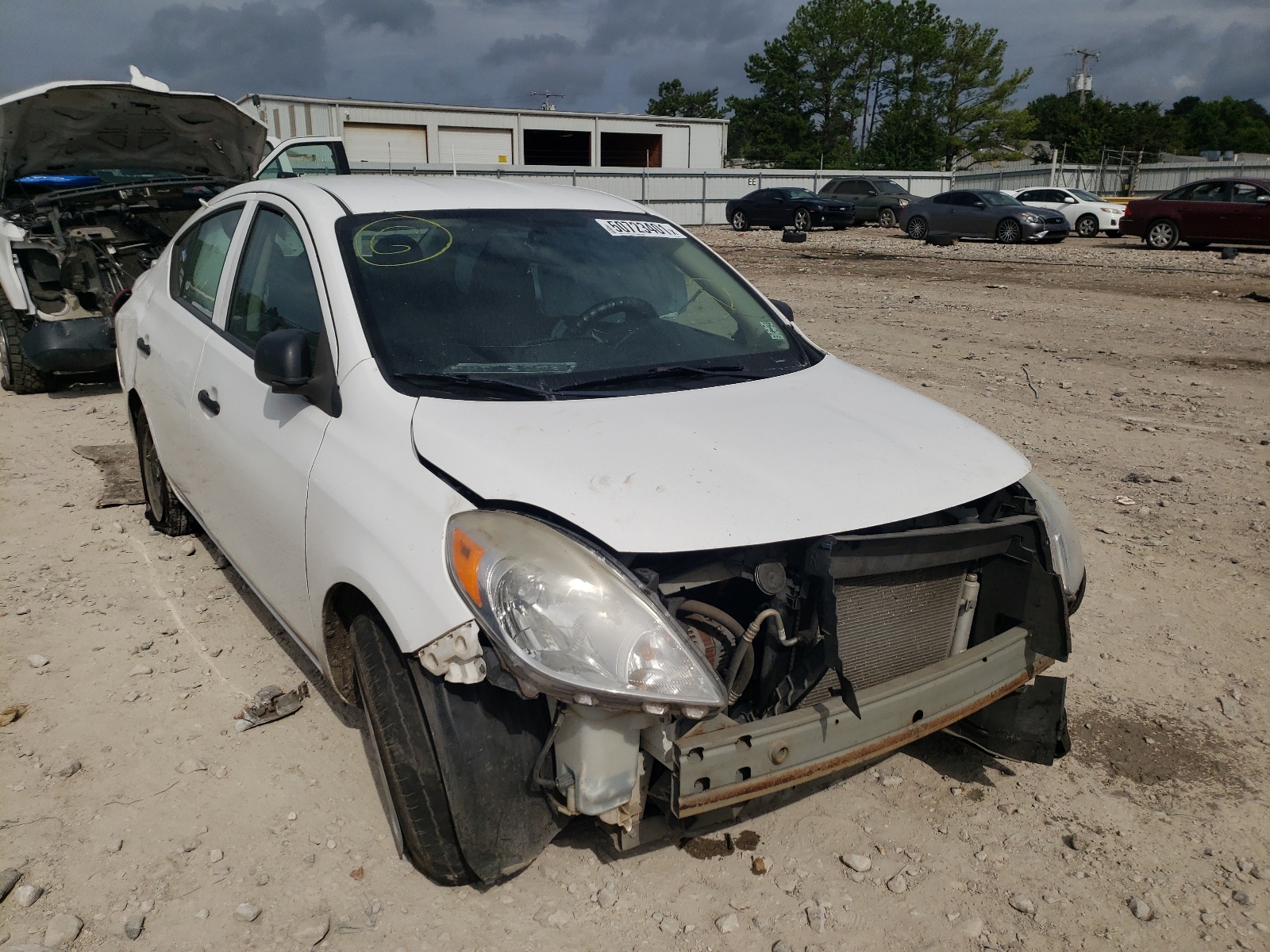 Image 1 of 2014 NISSAN VERSA S 2014 with VIN 3N1CN7AP1EL856374
