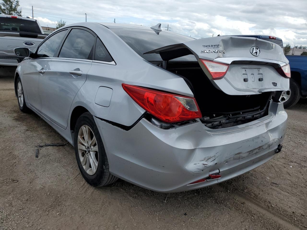 Image 2 of 2011 HYUNDAI SONATA GLS 2011 with VIN 5NPEB4AC3BH067634