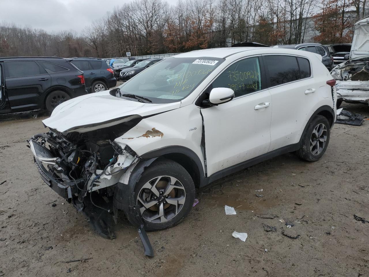 Image 1 of 2020 KIA SPORTAGE LX 2020 with VIN KNDPMCAC4L7813897