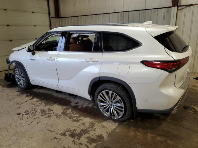 Image 2 of 2021 TOYOTA HIGHLANDER HYBRID PLATINUM 2021 with VIN 5TDEBRCH4MS033284