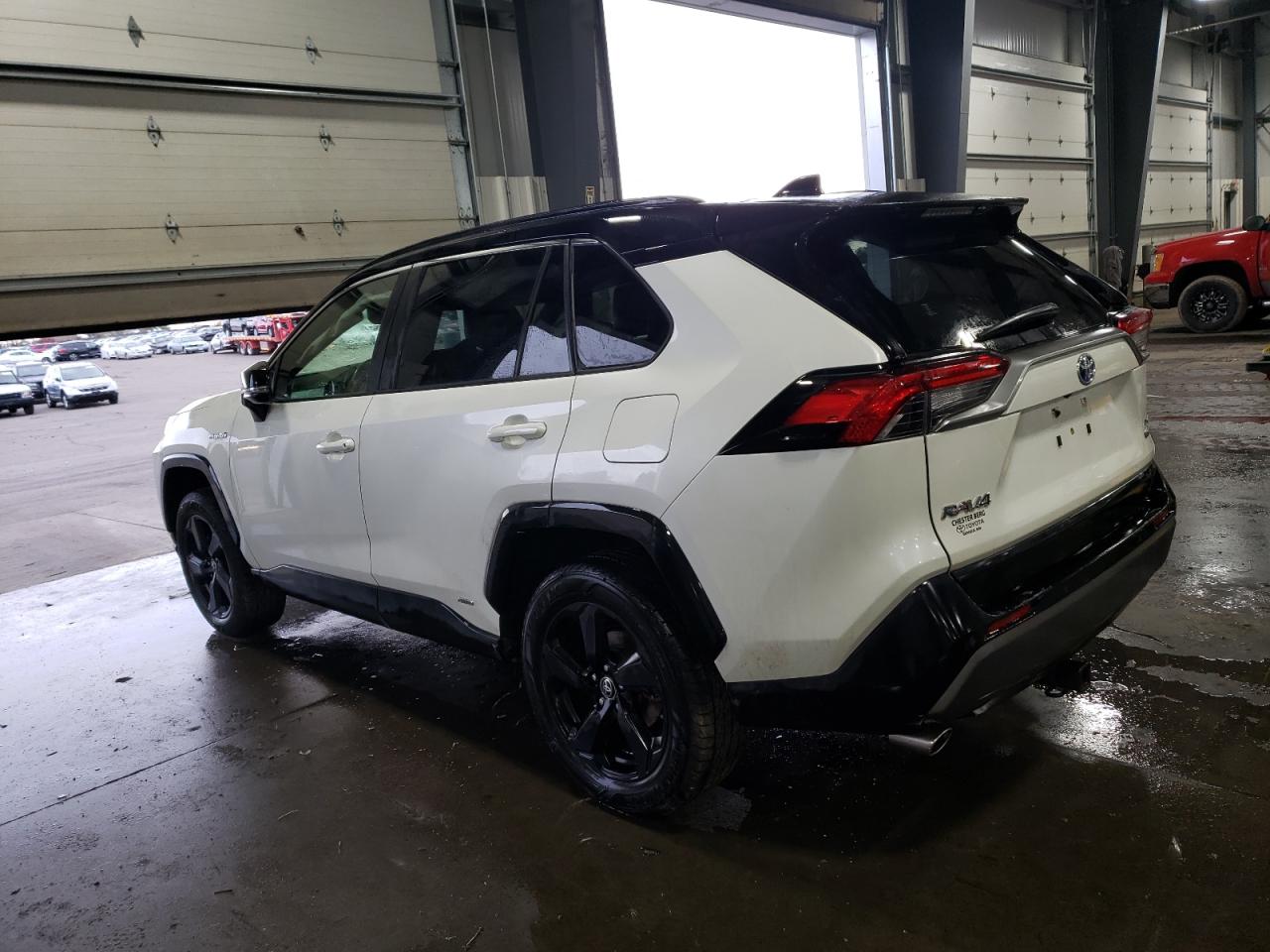 Image 2 of 2019 TOYOTA RAV4 XSE 2019 with VIN JTMEWRFV6KD520159