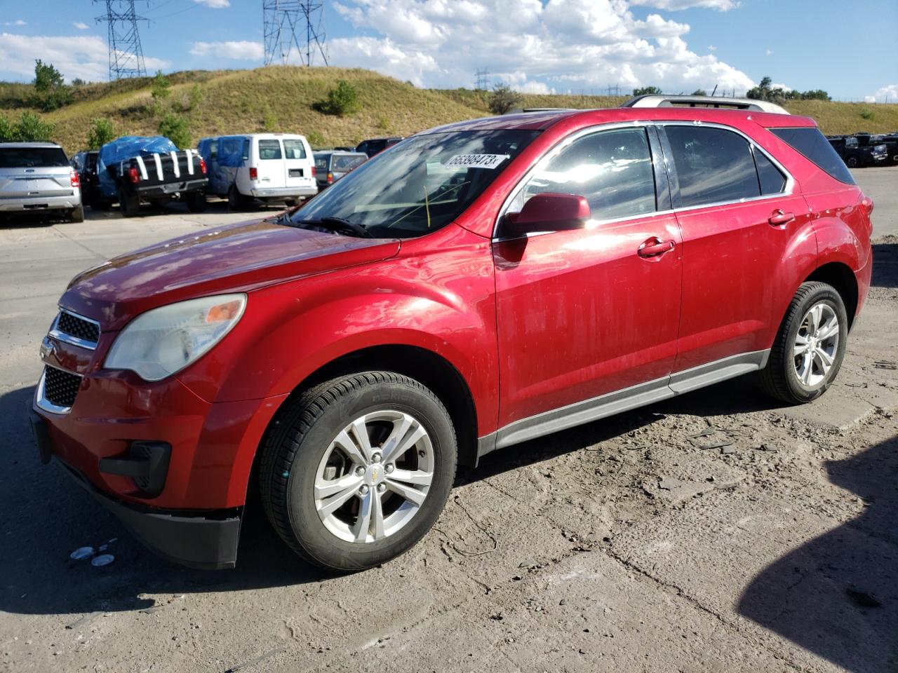 Image 1 of 2014 CHEVROLET EQUINOX LT 2014 with VIN 1GNALBEKXEZ104250