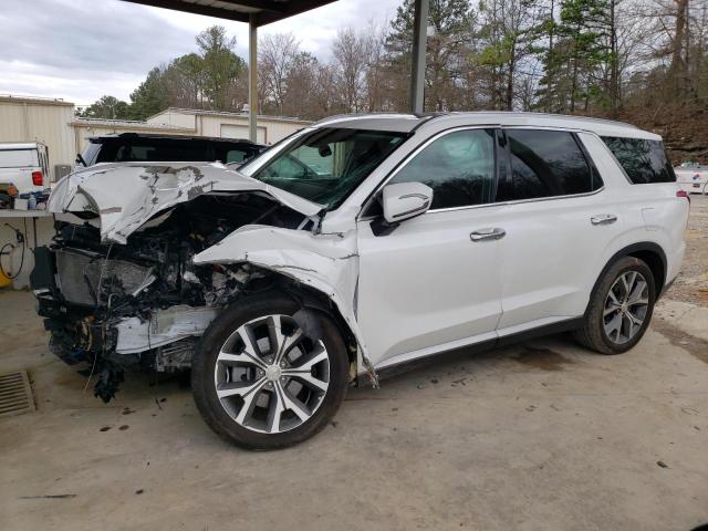 Image 1 of 2022 HYUNDAI PALISADE SEL 2022 with VIN KM8R44HE7NU482545