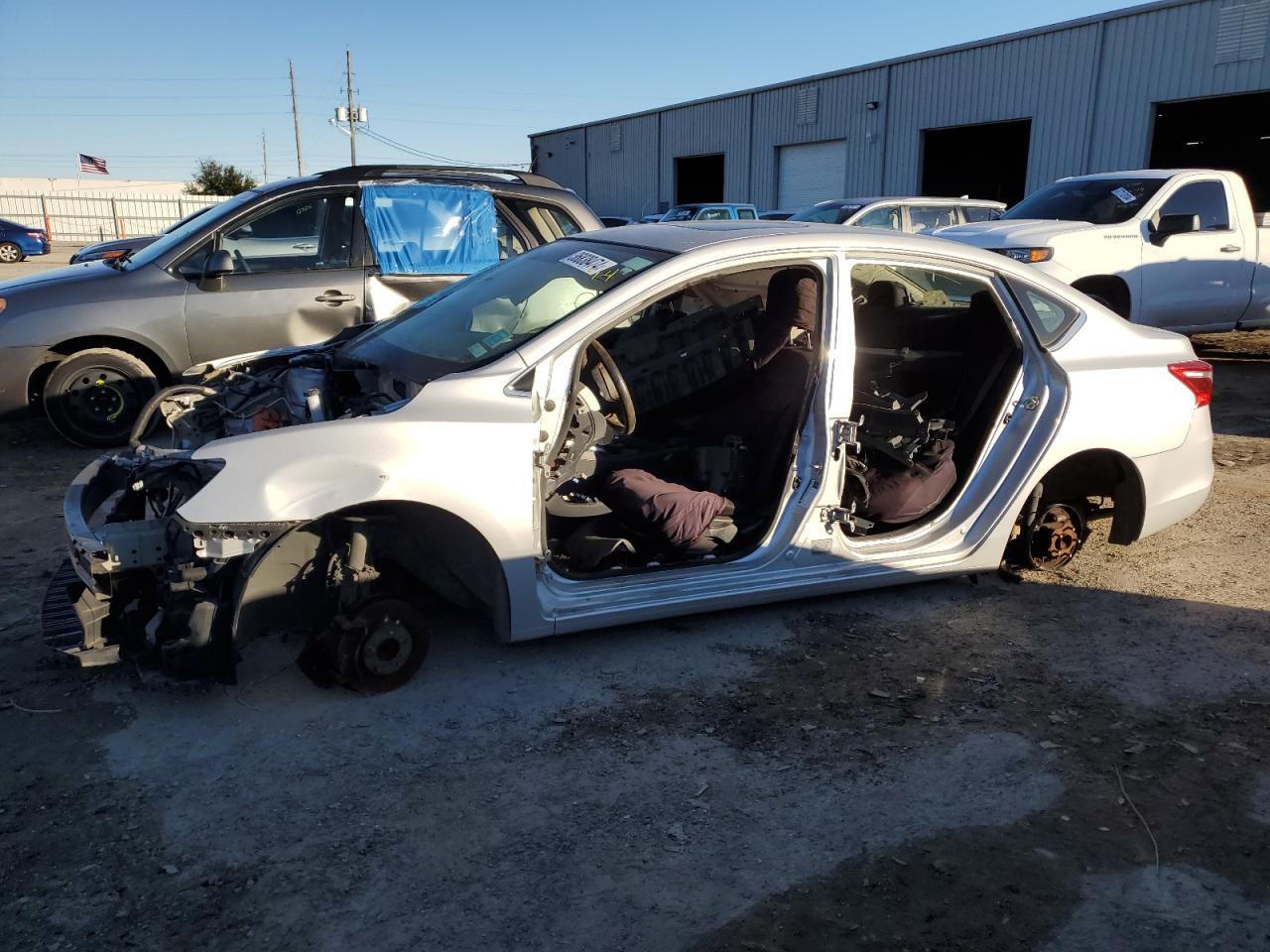 Image 1 of 2017 NISSAN SENTRA S 2017 with VIN 3N1AB7AP8HY338978