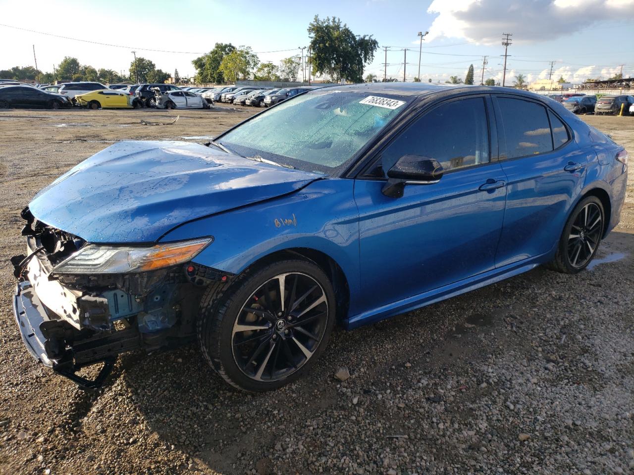 Obraz 1 z 2018 TOYOTA CAMRY XSE 2018 z VIN 4T1B61HK3JU090530