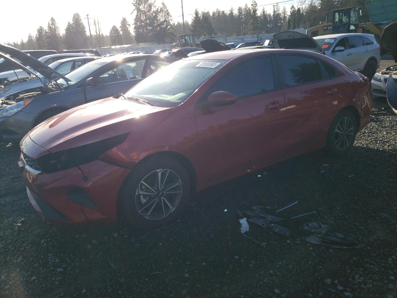 Image 1 of 2023 KIA FORTE LX 2023 with VIN 3KPF24AD0PE671649