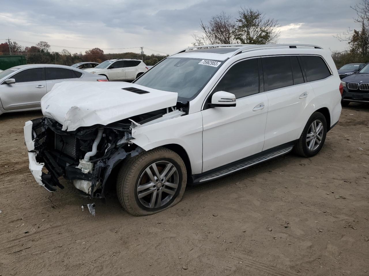 Image 1 of 2015 MERCEDES-BENZ GL 350 BLUETEC 2015 with VIN 4JGDF2EEXFA609255