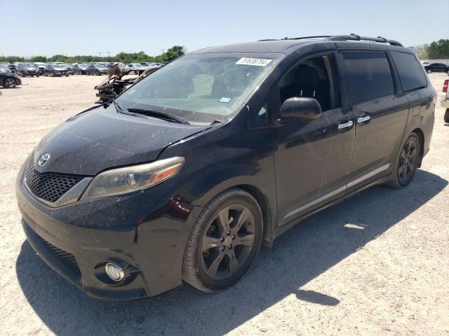 Изображение 1 2016 TOYOTA SIENNA SE 2016 с VIN 5TDXK3DC8GS719860