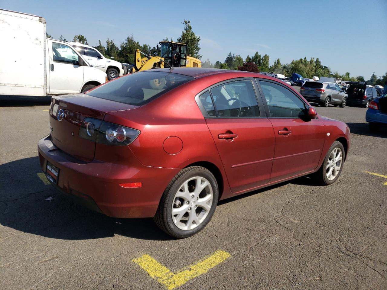 Image 3 of 2009 MAZDA 3 I 2009 with VIN JM1BK32F291201945