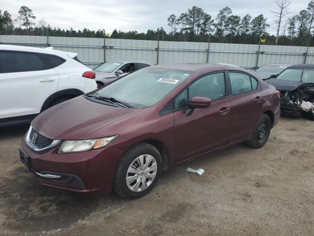Image 1 of 2015 HONDA CIVIC LX 2015 with VIN 2HGFB2E54FH509969