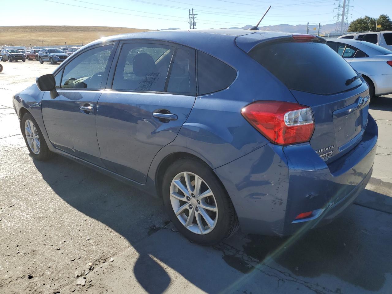 Изображение 2 2013 SUBARU IMPREZA PREMIUM 2013 с VIN JF1GPAC69D2892684