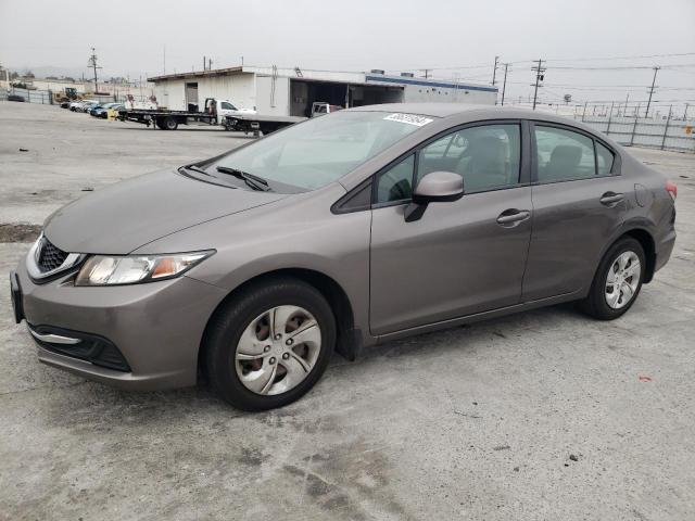 Image 1 of 2013 HONDA CIVIC LX 2013 with VIN 2HGFB2F57DH558580