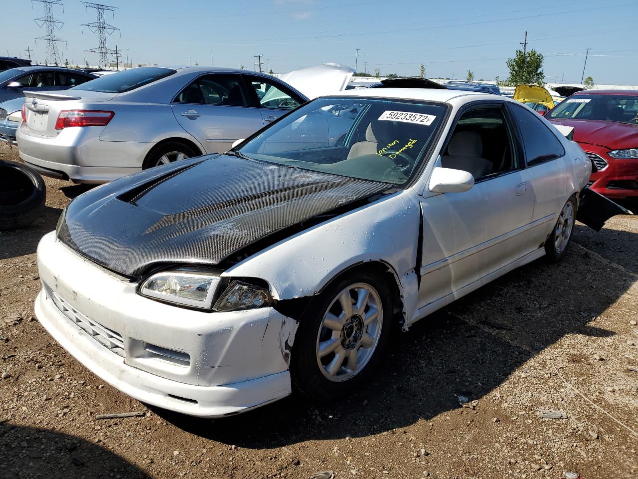 Obraz 2 z 1995 HONDA CIVIC DX 1995 z VIN 1HGEJ2126SL038205
