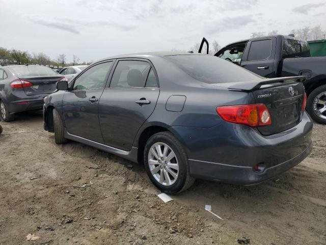 Image 2 of 2009 TOYOTA COROLLA BASE 2009 with VIN 2T1BU40E89C104030