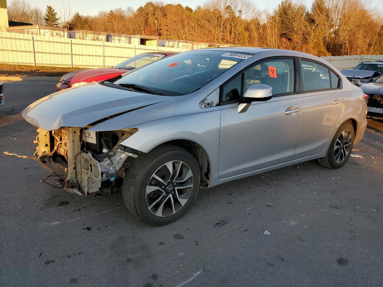 Изображение 1 2013 HONDA CIVIC EX 2013 с VIN 2HGFB2F83DH540491