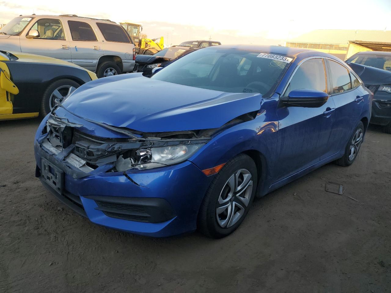 Image 1 of 2016 HONDA CIVIC LX 2016 with VIN 19XFC2F56GE066456