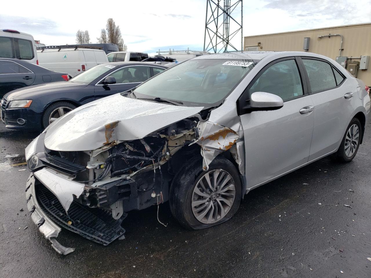 Image 1 of 2018 TOYOTA COROLLA L 2018 with VIN 2T1BURHE7JC062021