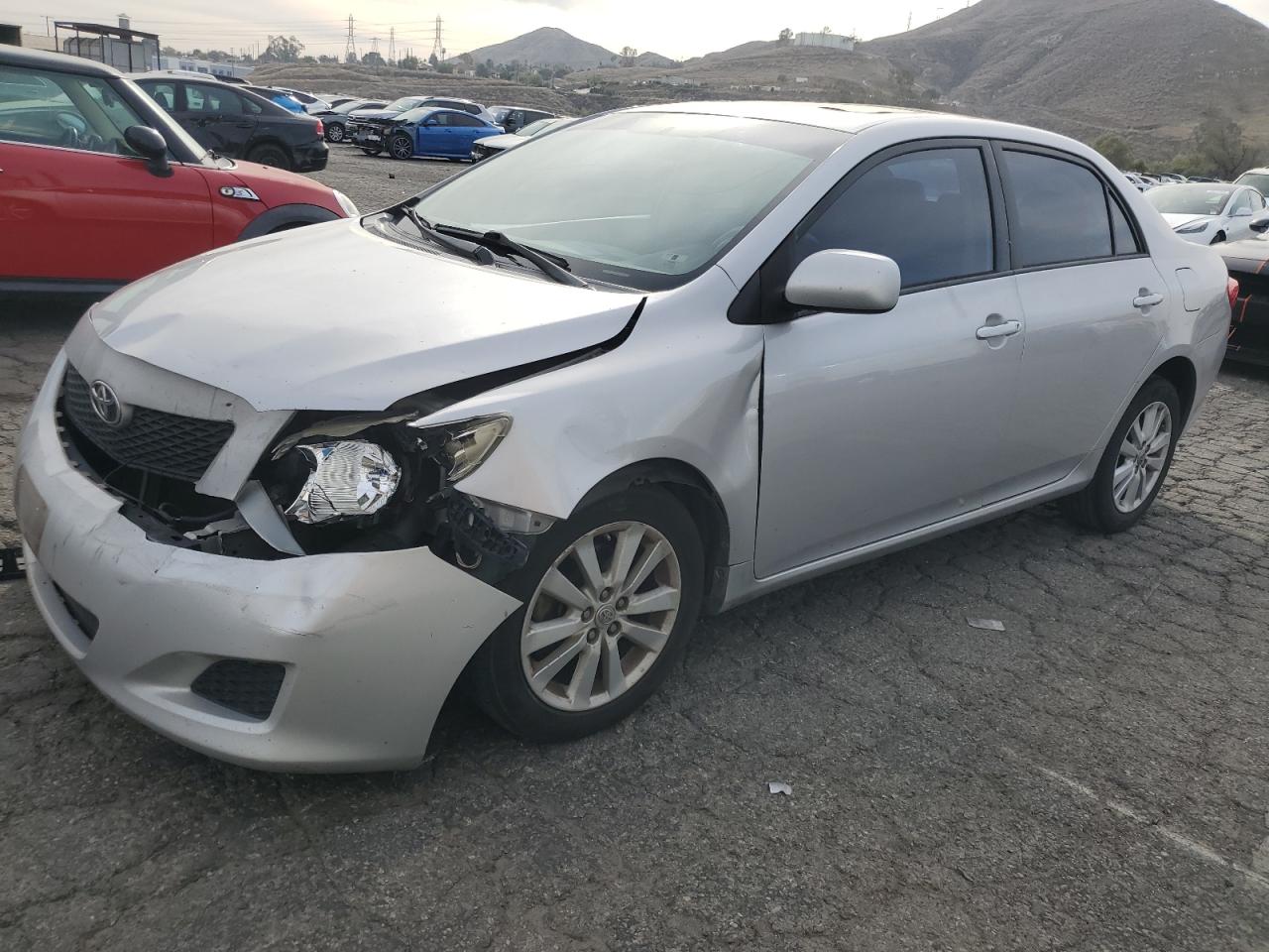 Image 1 of 2010 TOYOTA COROLLA BASE 2010 with VIN 1NXBU4EE8AZ309309