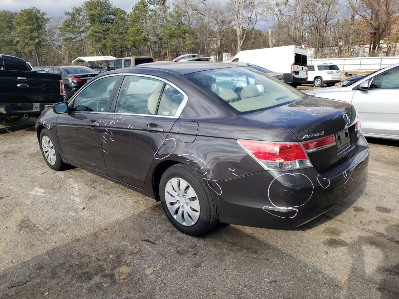 Изображение 2 2011 HONDA ACCORD LX 2011 с VIN 1HGCP2F32BA065825