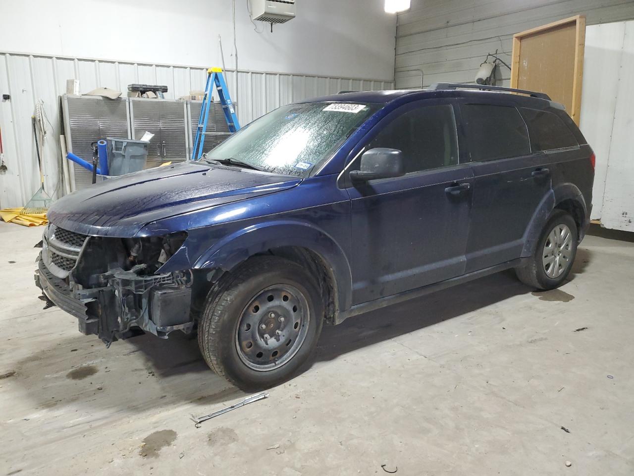 Image 1 of 2018 DODGE JOURNEY SE 2018 with VIN 3C4PDCAB3JT243035