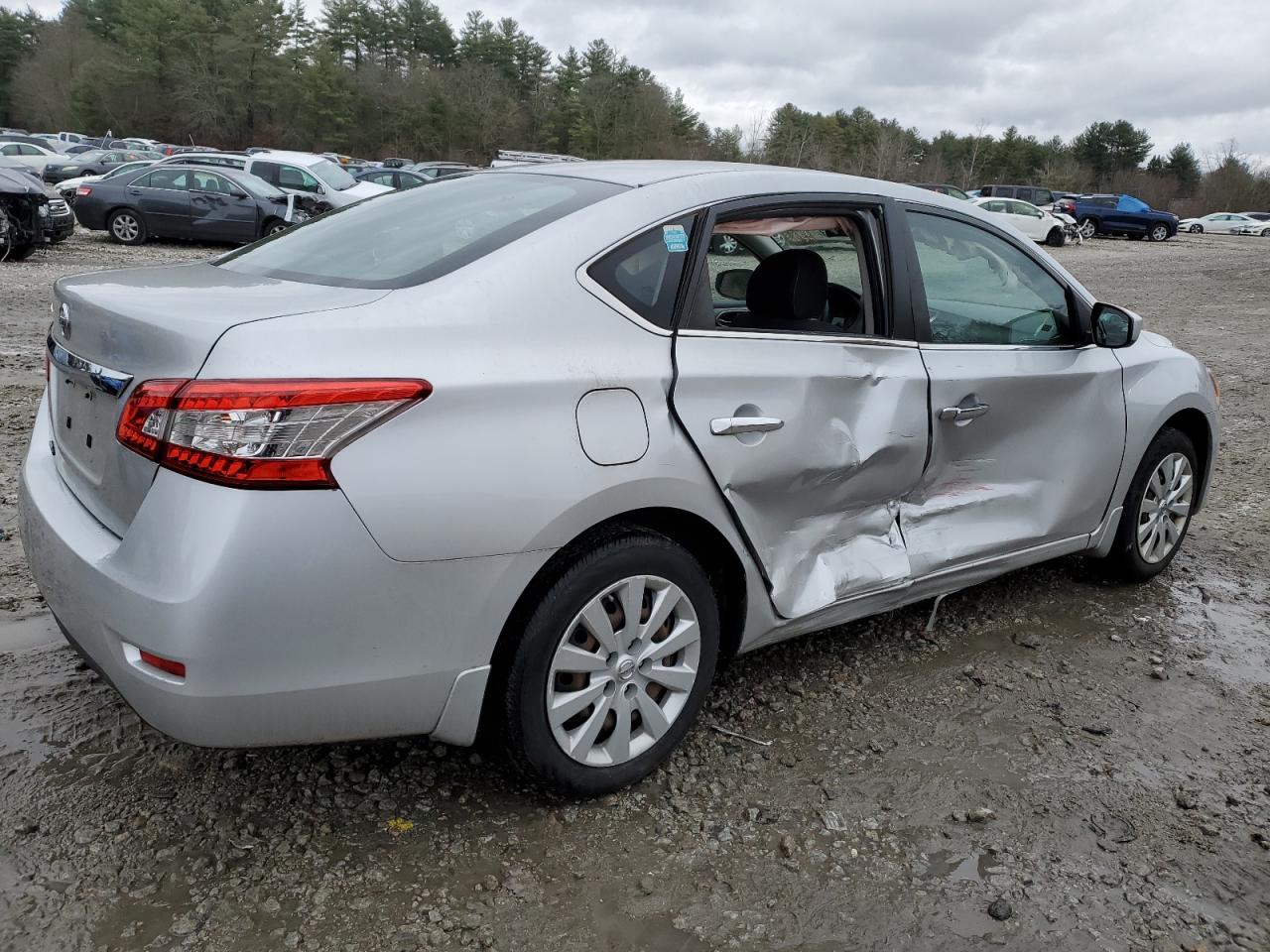 Image 3 of 2015 NISSAN SENTRA S 2015 with VIN 3N1AB7AP1FY362522