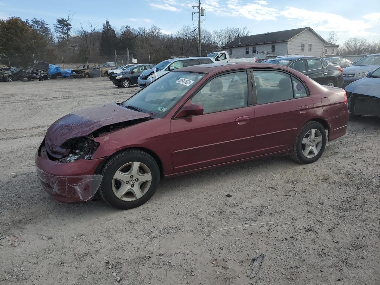 Obraz 1 z 2004 HONDA CIVIC EX 2004 z VIN 2HGES26774H531537
