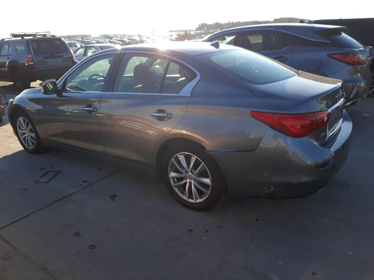 Image 2 of 2015 INFINITI Q50 BASE 2015 with VIN JN1BV7AR4FM412216