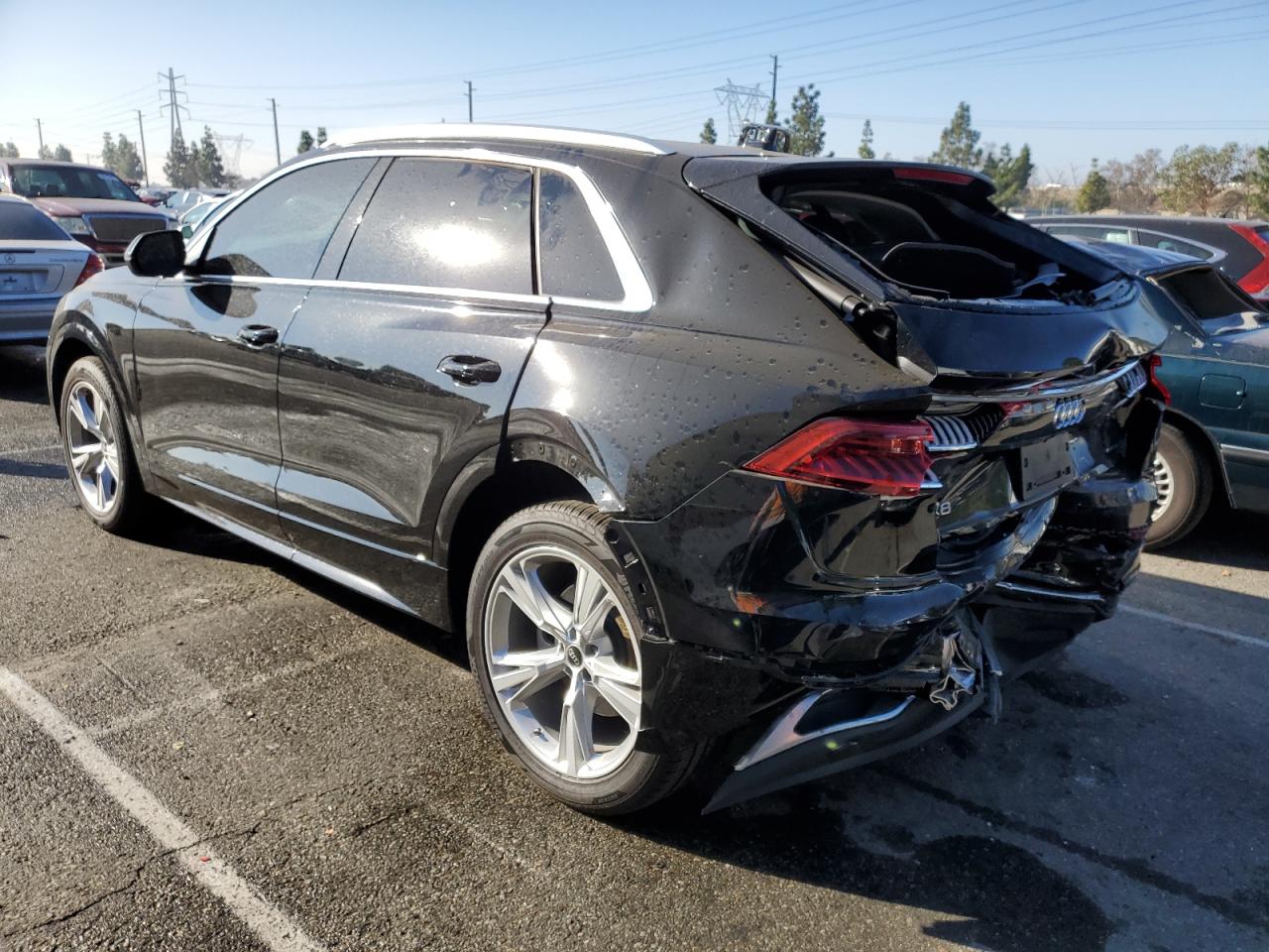 Image 2 of 2023 AUDI Q8 PREMIUM 2023 with VIN WA1AVBF14PD024204