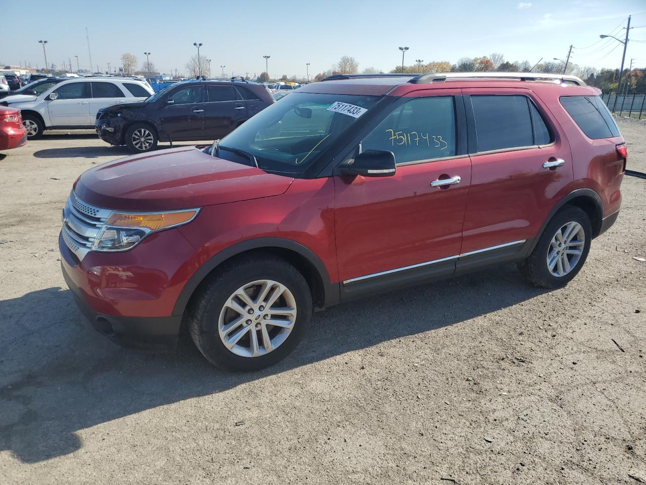 Obraz 1 z 2015 FORD EXPLORER XLT 2015 z VIN 1FM5K8D84FGA53519
