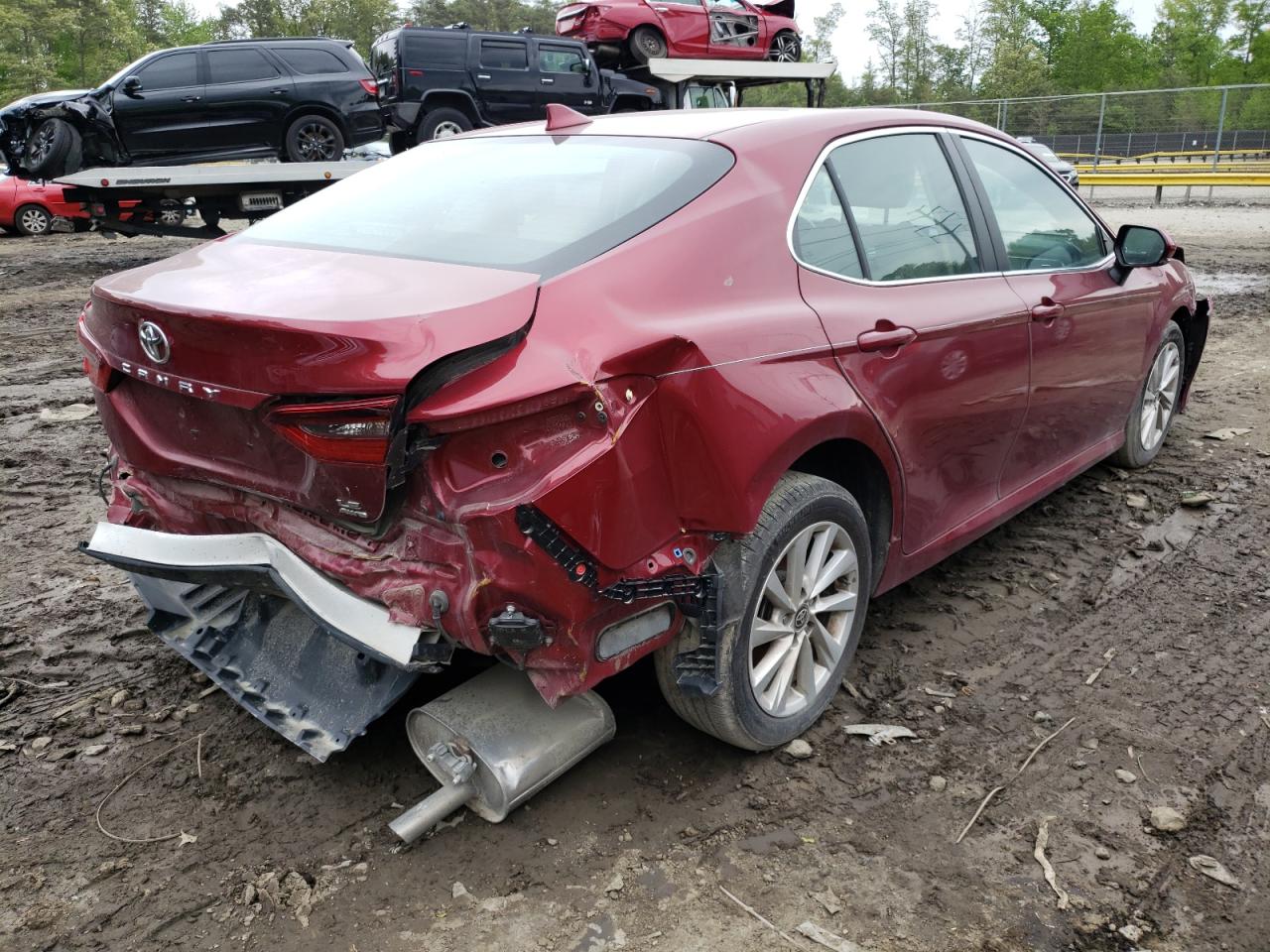 Изображение 3 2021 TOYOTA CAMRY LE 2021 с VIN 4T1C11BK3MU027668